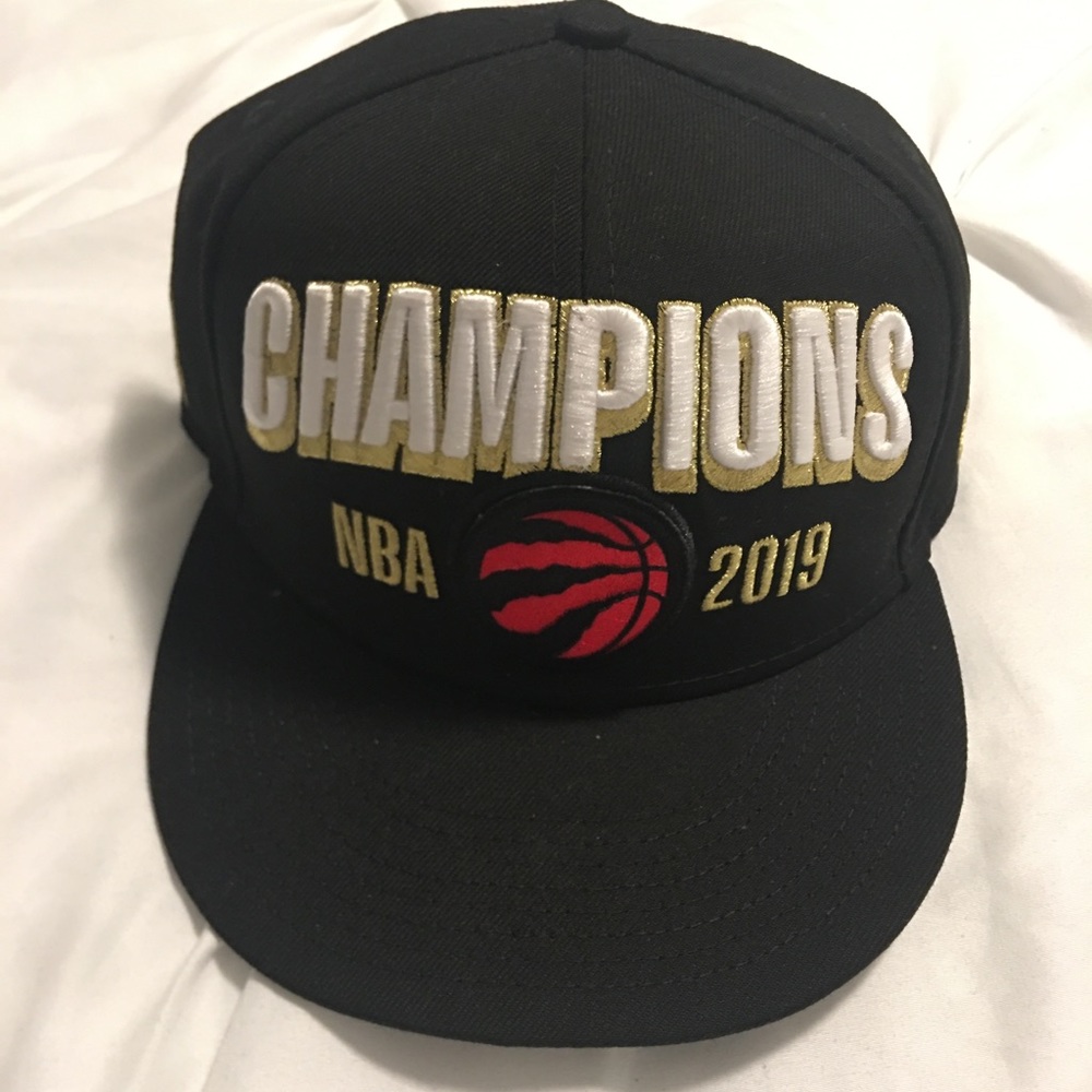 New Era Raptors NBA Champions Cap Hat